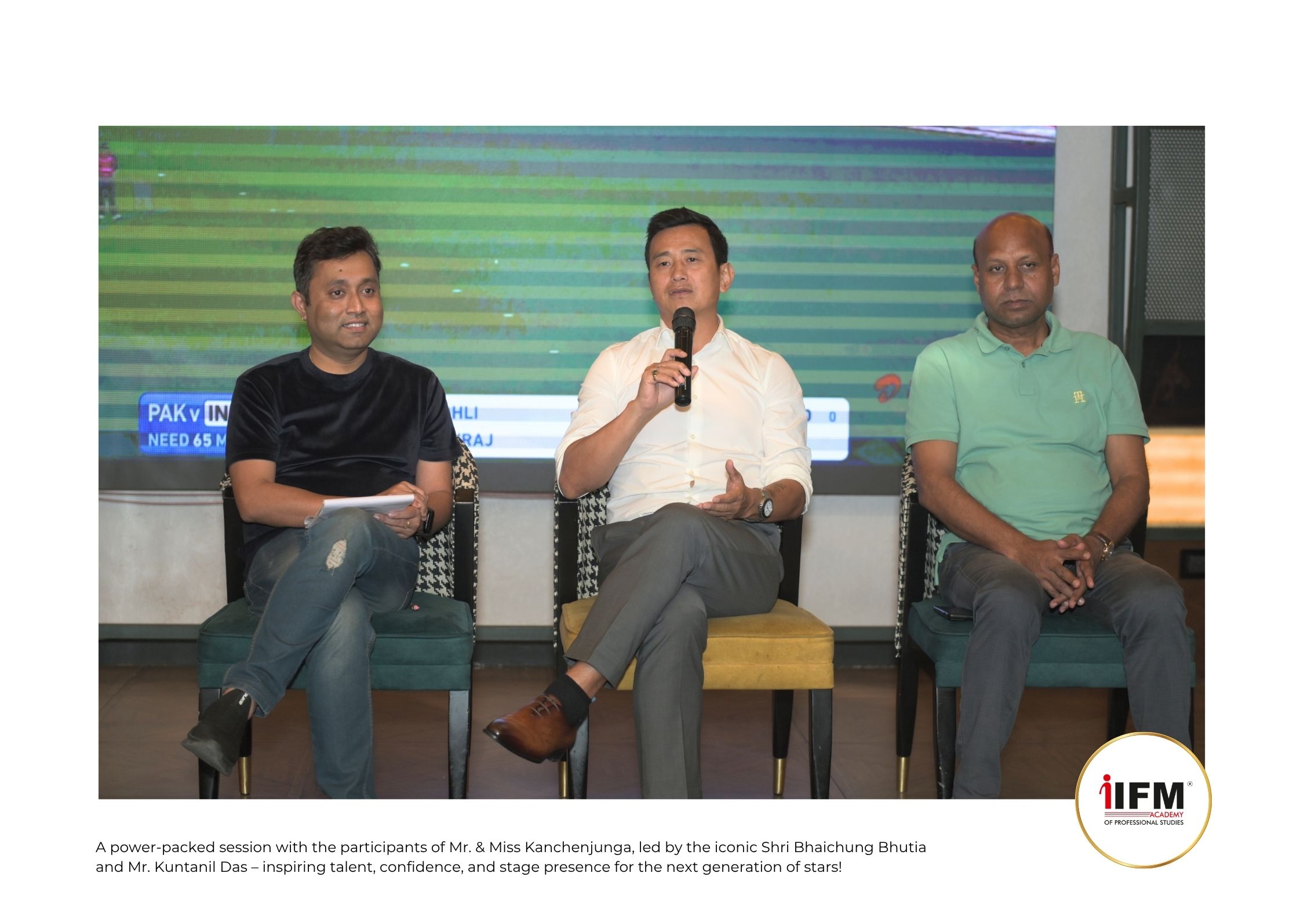 Session with Shri Bhaichung Bhutia
